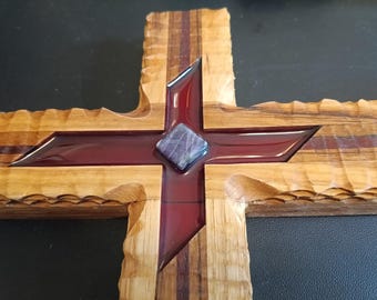 Artistic designed wall cross