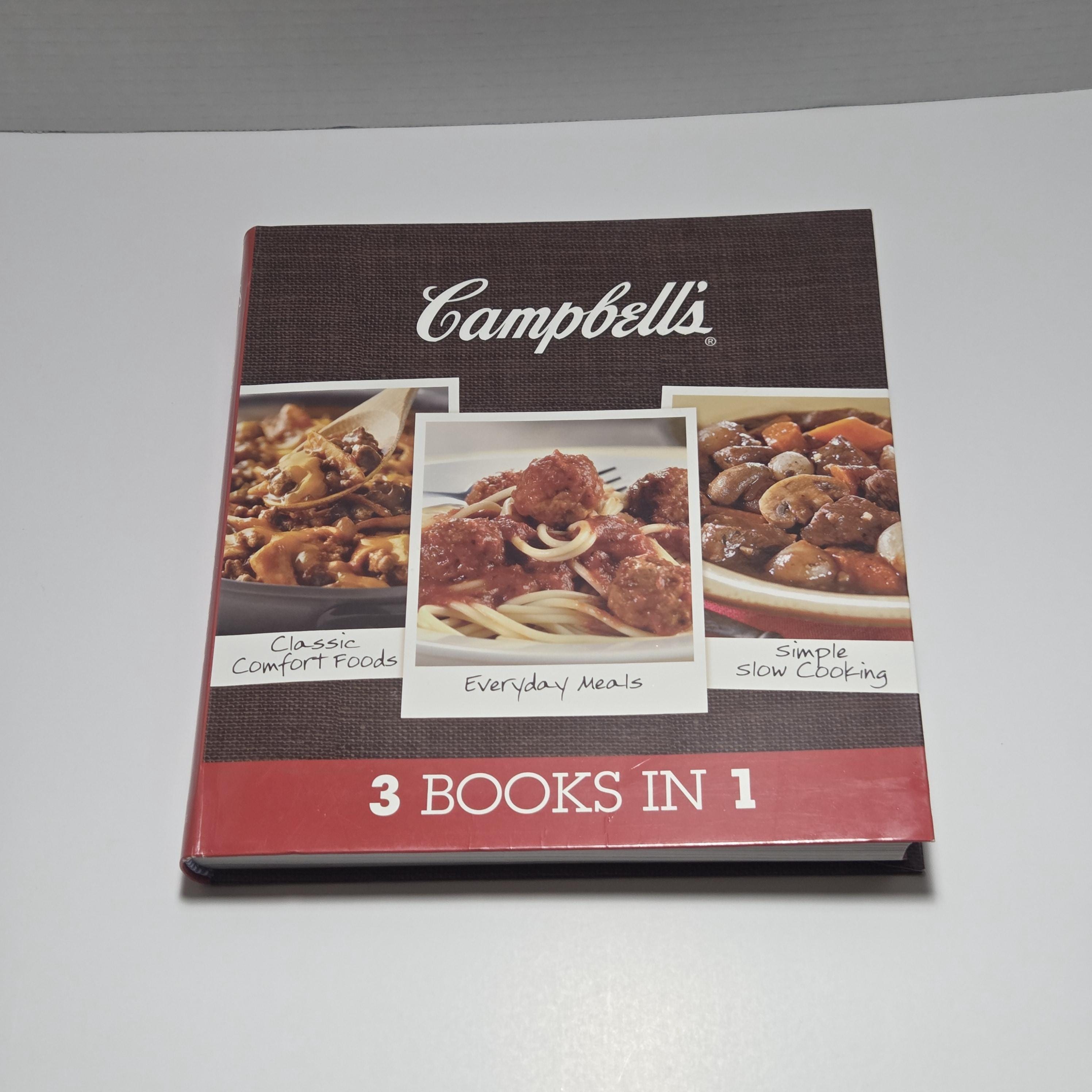Campbell's 3 Books in 1 Cookbook: Comfort, Everyday, Slow Cooking