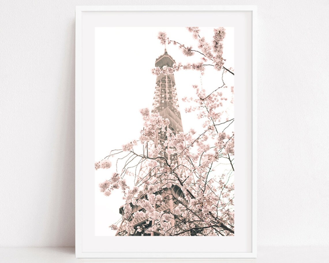Cherry Blossom Art Extra Large Wall Art Girls Room Decor - Etsy