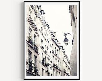 Black and white photography print, neutral wall art print, Paris photography, Paris wall art, dorm decor, dorm wall art, dorm room, photo
