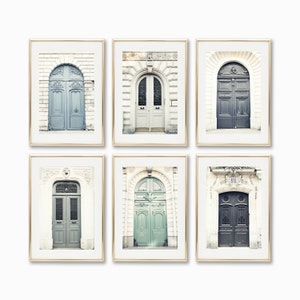 Paris photography prints gallery wall set Paris prints Paris wall art prints black and white gallery wall prints 6 neutral wall art door art