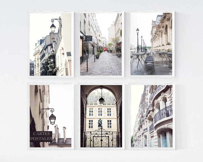 Paris Wall Art Prints Gallery Wall Set Paris Photography Etsy Denmark