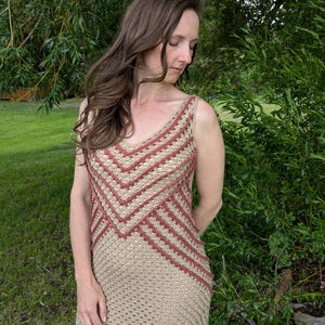 Häkelanleitung - Not YO&#39; Grandma&#39;s Stitch Dress Crochet Pattern, Stylish Crochet Dress Pattern, Easy Grandma Stitch, Sommer Häkelanleitung