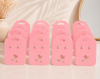 Reusable PLA Earring Display Cards, Boutique Jewelry Packaging (Wholesale)