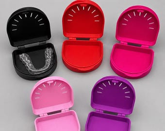Orthodontic Appliance Case – Retainer Aligner Storage – 3D Printed Dental Box