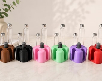 3D Printed Insulin Pen Cartridge Holder with Purge Station – Injection Organizer Stand