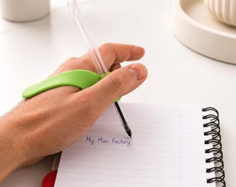 Adaptive Writing Aid, Ergonomic Pen Holder for Arthritis, 8mm Pens