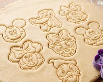 Mini Mickey Cookie Cutter Set – 7 Piece Cookie Cutters for Baking, Disney-Inspired Party Cookies, Birthday