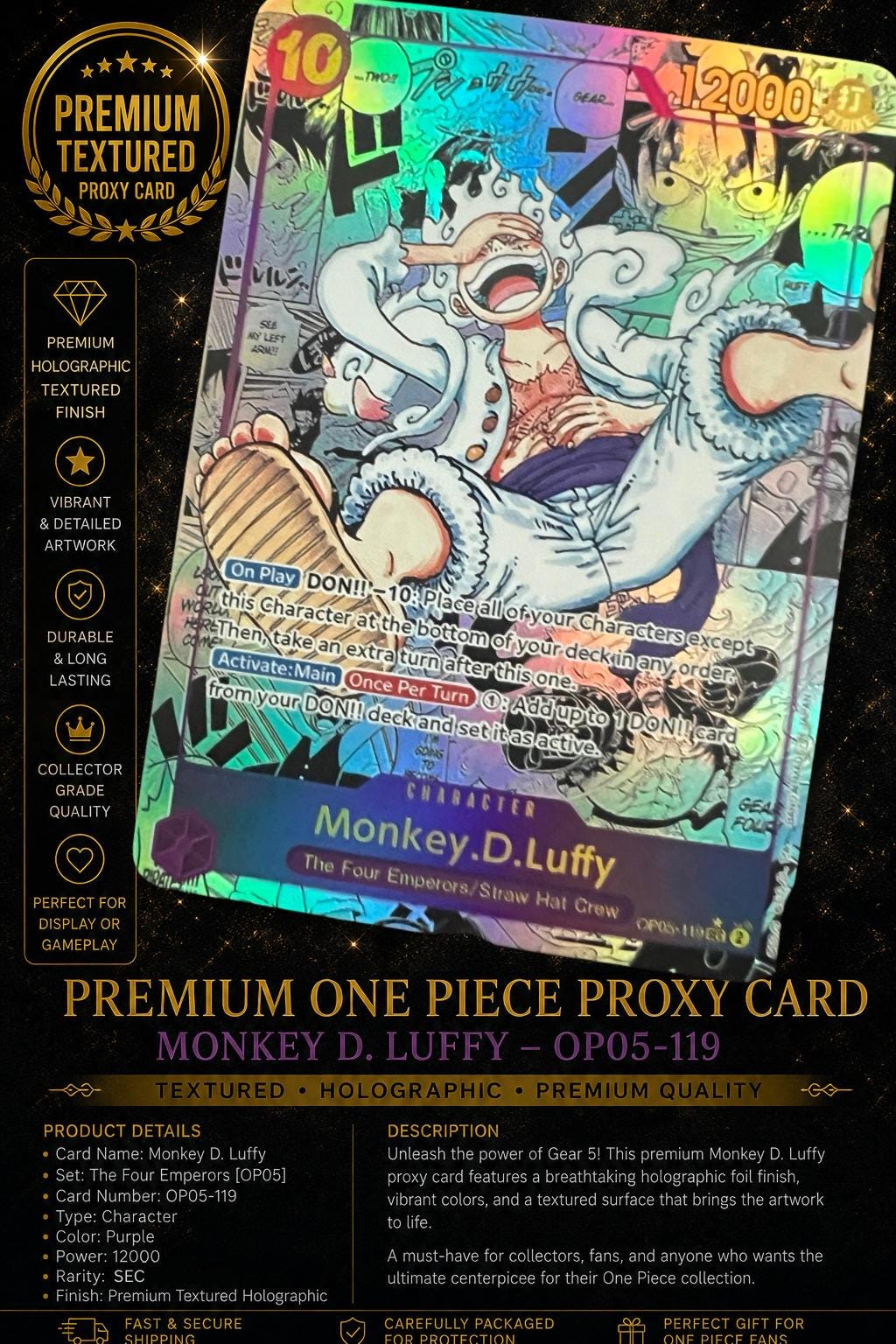 One piece birthday card - Etsy 日本