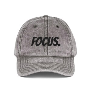 Casquette vintage brodée Focus
