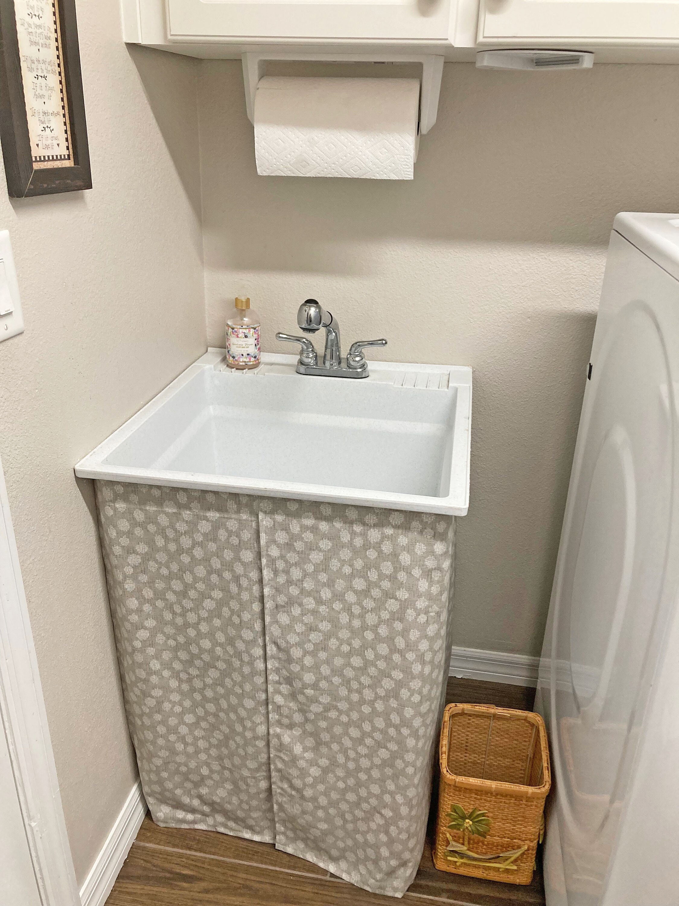 Laundry Room Sink Cabinet - VisualHunt