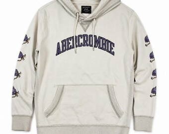 Abercrombie and Fitch Vintage Distressed Olive Green AF92 Thermal