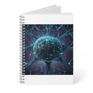Maskininlärningsanteckningsbok | AI-utvecklare present spiraljournal | neurala nätverkskodning present till honom bild 3