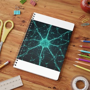 Data Science Spiral Notebook | Python ML Developer Coding Journal | Dark Terminal Aesthetic | Neural Network Log image 6