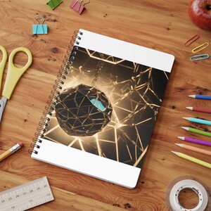 Crypto Developer Notebook | Web3 Blockchain Journal Dark Neon Gift for Programmer Coder image 6