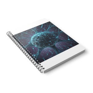 Maskininlärningsanteckningsbok | AI-utvecklare present spiraljournal | neurala nätverkskodning present till honom bild 4
