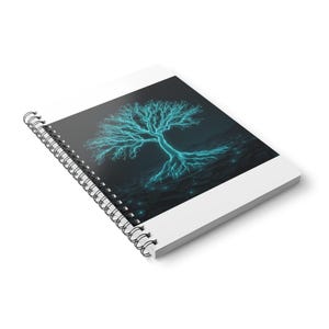 Programmer Spiral Notebook | Linux Developer Gift | Open Source Coding Journal | Dark Terminal Aesthetic image 4