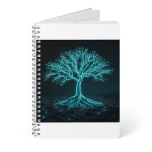 Programmer Spiral Notebook | Linux Developer Gift | Open Source Coding Journal | Dark Terminal Aesthetic image 3