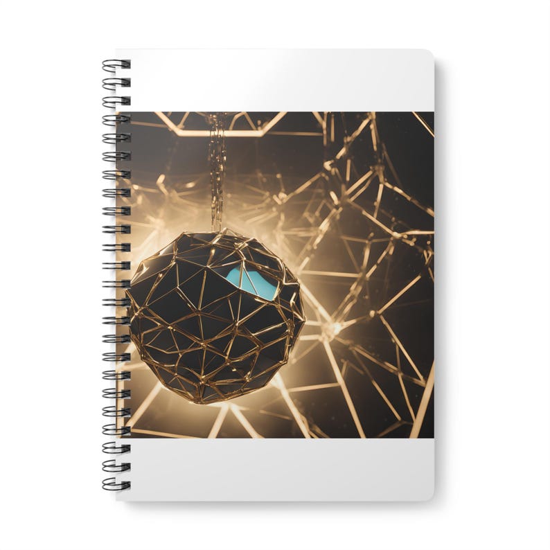 Crypto Developer Notebook | Web3 Blockchain Journal Dark Neon Gift for Programmer Coder image 1
