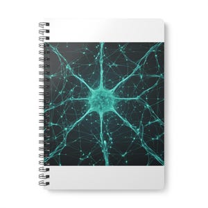 Spirala do nauki o danych | Dziennik programisty Python ML | Estetyka Dark Terminal | Dziennik sieci neuronowych