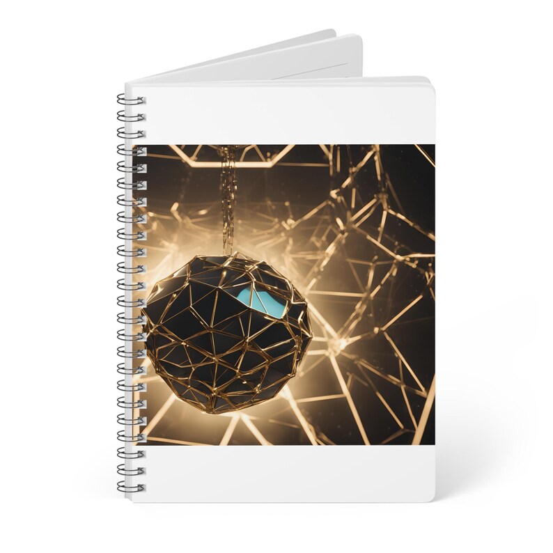 Crypto Developer Notebook | Web3 Blockchain Journal Dark Neon Gift for Programmer Coder image 3