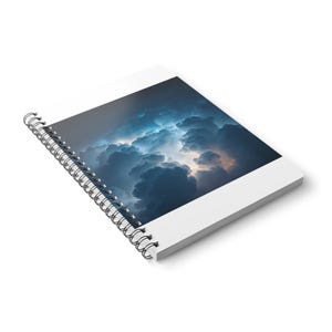 Spiralnotizbuch für Cloud Computing | Programmierjournal für DevOps-Ingenieure | Ästhetik des dunklen Terminalhimmels Bild 4