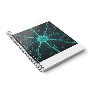 Data Science Spiral Notebook | Python ML Developer Coding Journal | Dark Terminal Aesthetic | Neural Network Log image 4