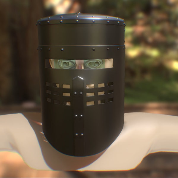 Monty Python, Black Knight Helmet - 3d Printable Files