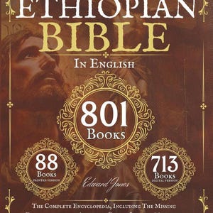Complete 88 Books Ethiopian Bible | Enoch, Jubilees & Meqabyan Included | Hardcove