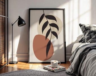 Boho Style Poster | Bohemian Art Print | Neutral Abstract Art | Wall Decor | Home Decor | Gallery Wall Set | Various Sizes and Frames