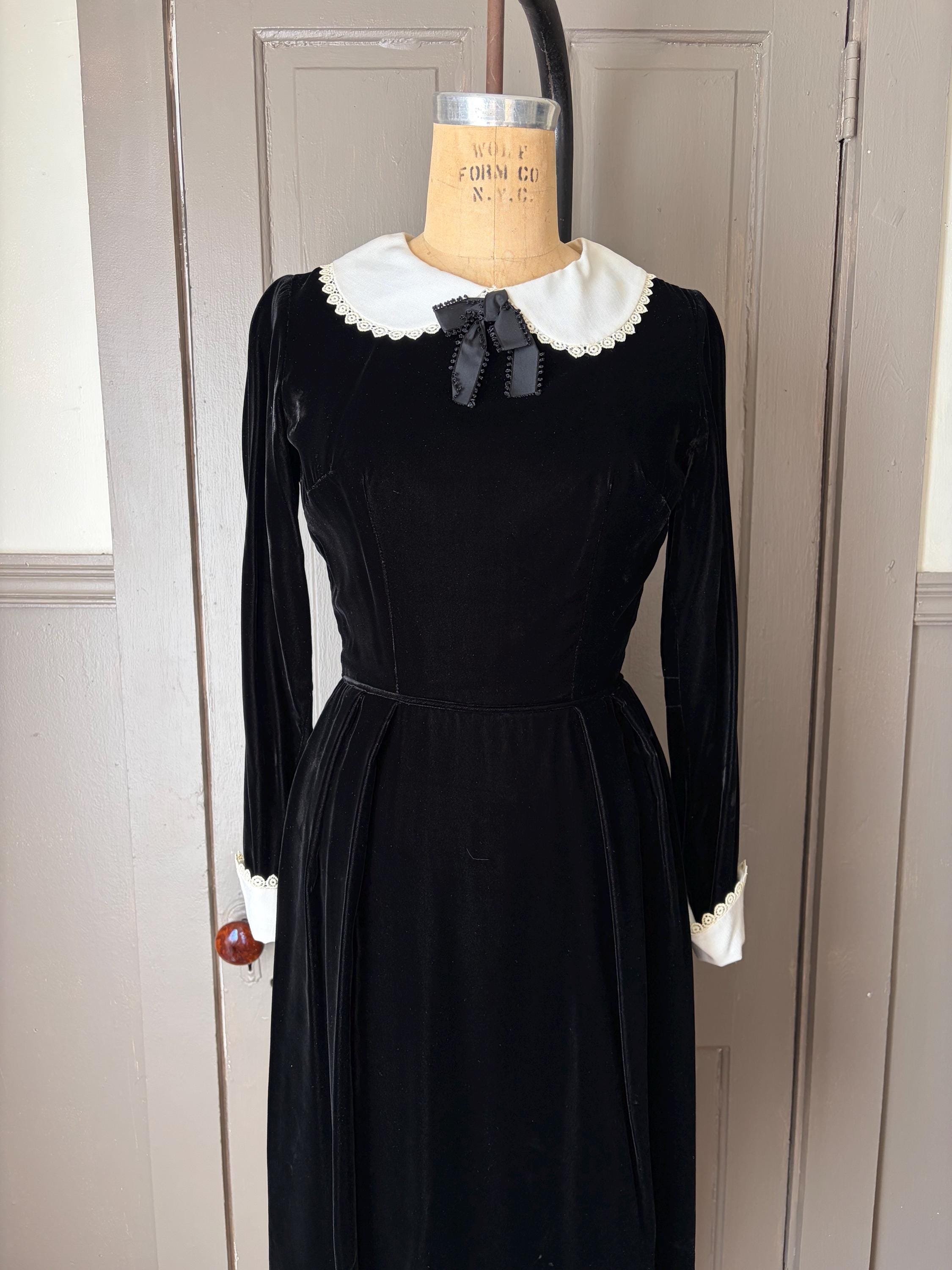 princess polly baby blue dress Album Di Famiglia Collar Dress TC Black