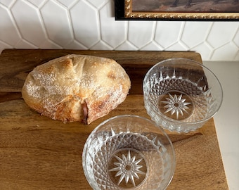 Vintage Arcoroc France Glass Bowls — Set of 2