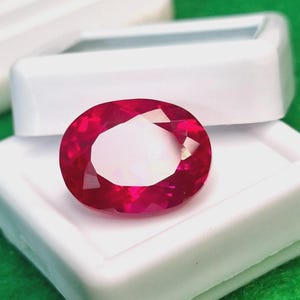 Rare Pink Ruby Oval Cut 13-15 Ct Natural Certified Loose Gemstone for Fine Jewelry