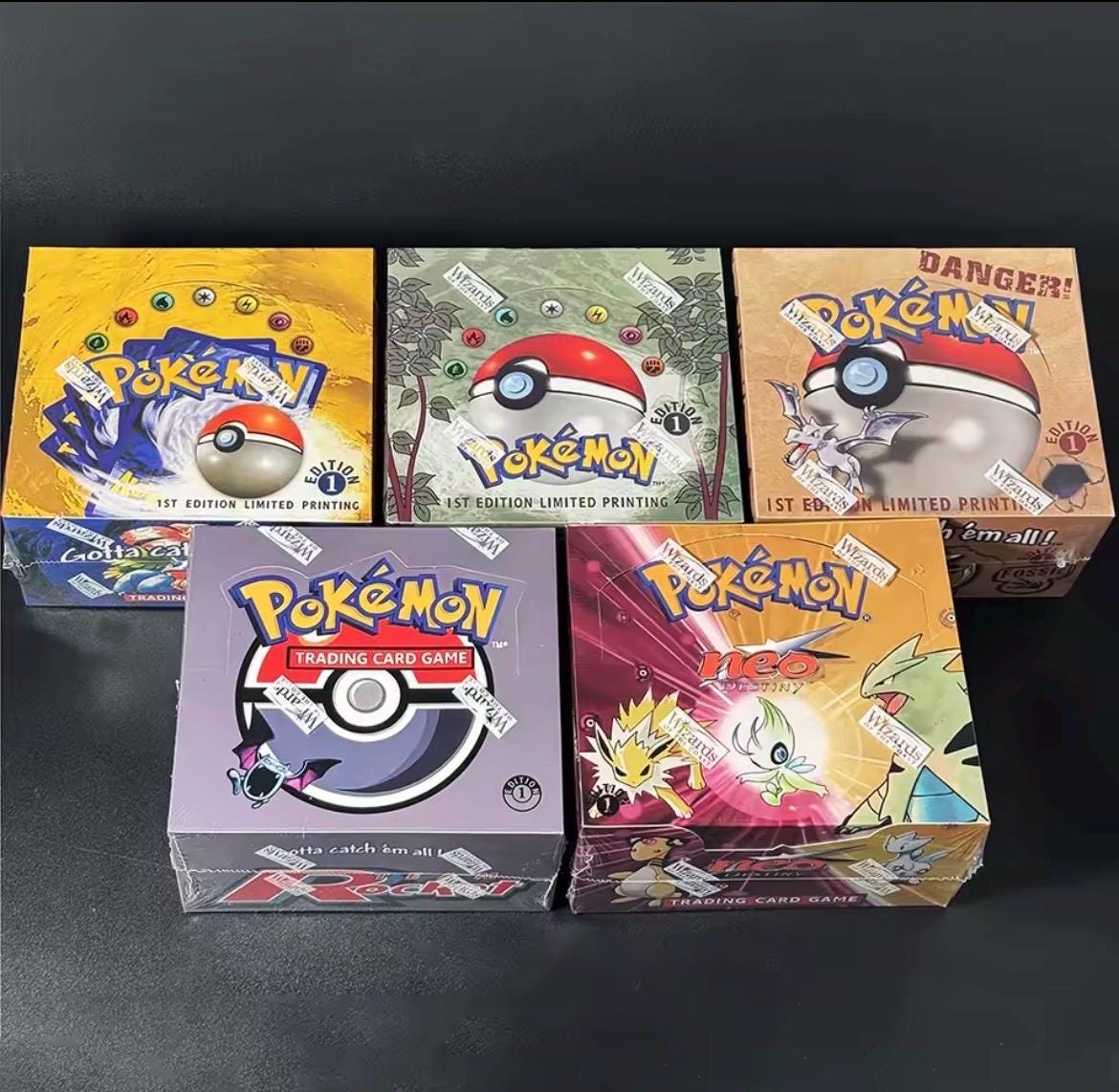 skyridge booster box 1st edition Vintage Pokmon Skyridge Booster Box - Etsy