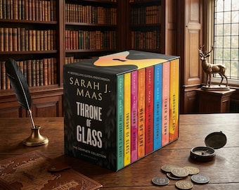 Coffret complet Le Trône de verre | Collection de séries fantastiques Sarah J. Maas
