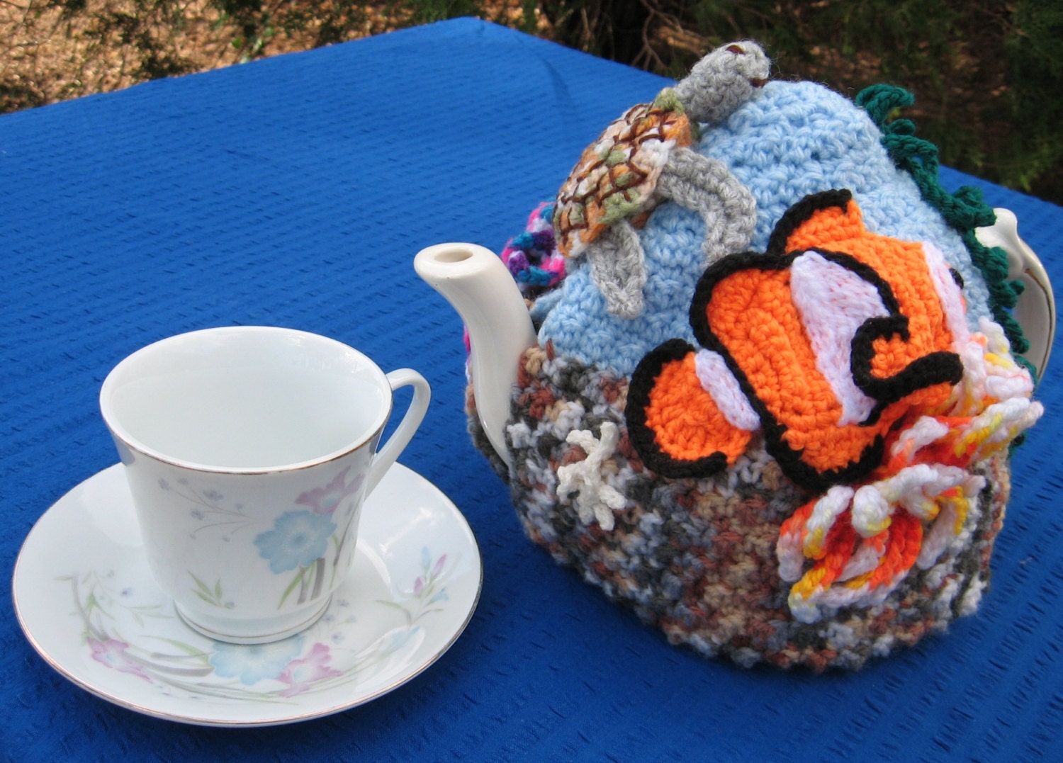 Under the Tea Coral Reef Tea Cosy. Made to Order Your Choice Etsy