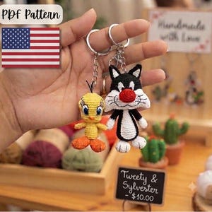 Tweety keychain - Etsy 日本