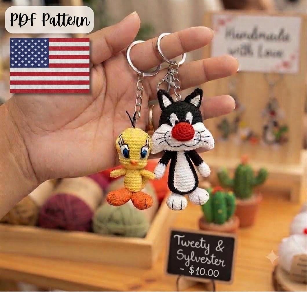 トゥイーティーキーホルダー - Etsy 日本