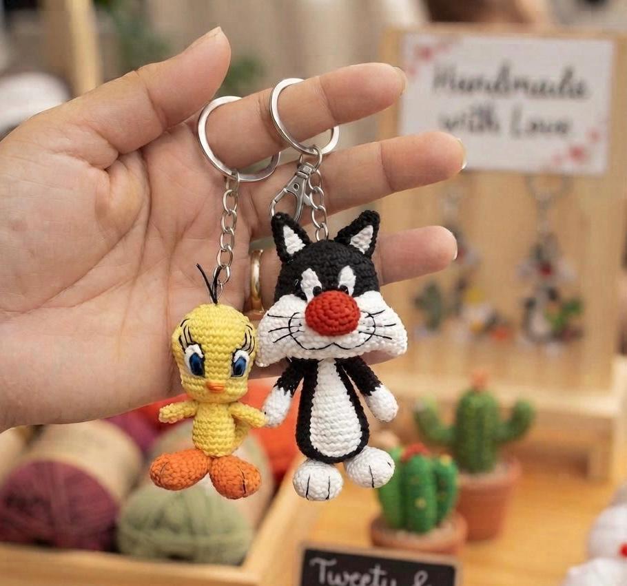 トゥイーティーキーホルダー - Etsy 日本
