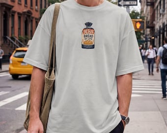Jesus the Bread of Life Tee | Christian Faith Bread Illustration