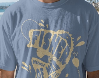 Fisher of Men T-Shirt | Fishing Christian Tee