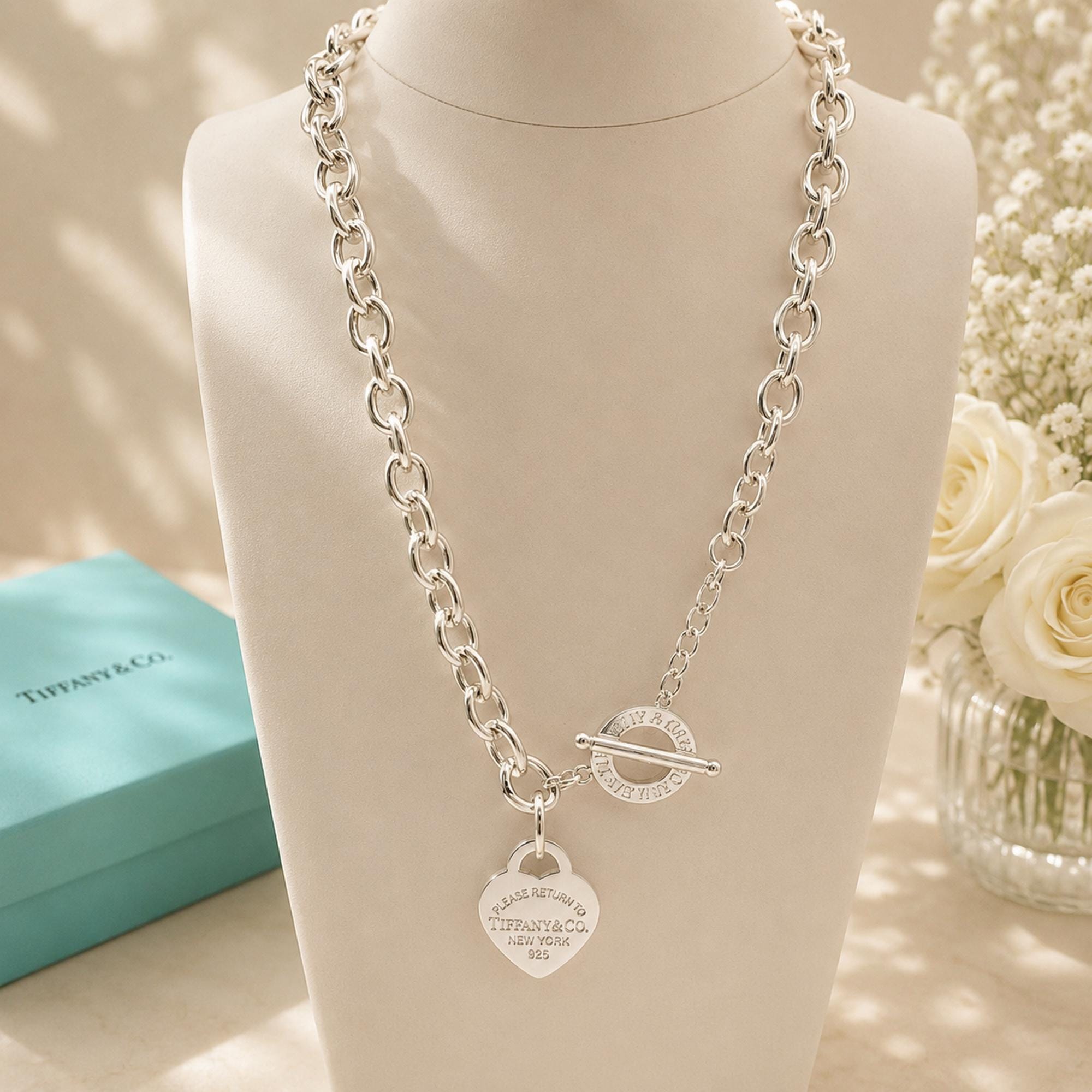 Tiffanys and co necklace - Etsy 日本
