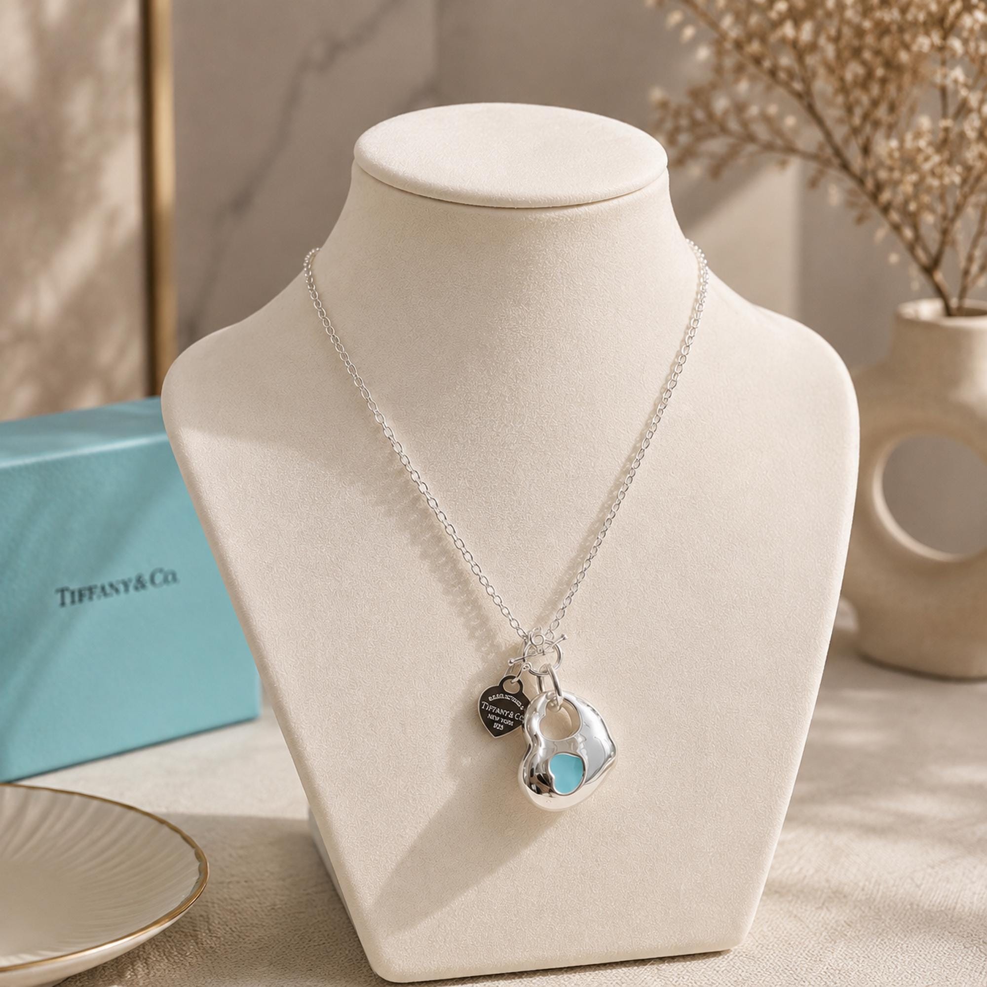 Tiffanys and co toggle necklace - Etsy 日本