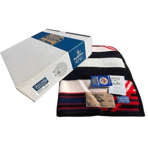 1996 Chief Mariano Navajo Limited Edition Pendleton Beaver State 64 x 80 Blanket image 1