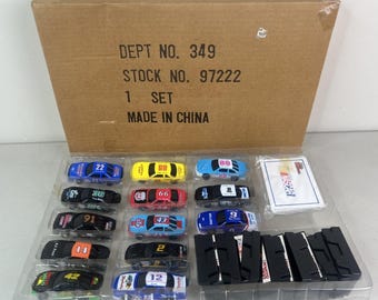 Lot of 5 1991 Racing Champions 13 Piece NASCAR Car Sears 1:64 Scale Cards #97222