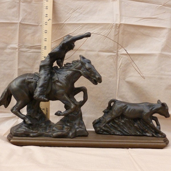 Bronze Calf Roper