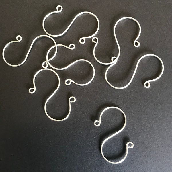 36 Silver Plated Heavy Duty "S" Ornament Hooks