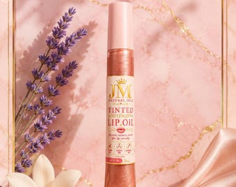 Tinted lip oil