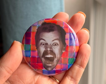 Harry Styles Photobooth Inspired Button Pin