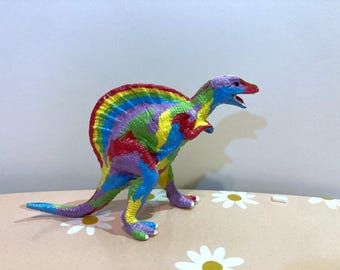 Hand Painted Dinosaur display figurine. Cammy.